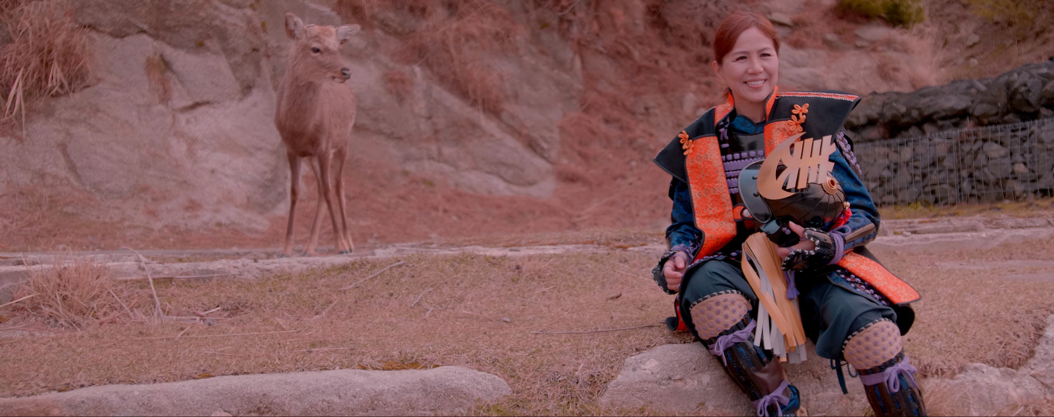 Miyuki and the Deer - Symbol of Peace